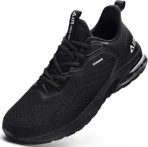 AUPERF Men's Running Shoes Lightweight Breathable Workout Footwear Walking Sports Tennis Sneaker