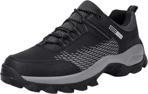 BORAMAX Men's Walking Shoes Lightweight Running Shoes Men's Outdoor Hiking Shoes Ultra Light Casual Non Slip Athletic Shoes