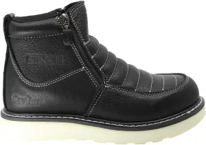 CACTUS Men's 6062M 6" Moc Toe Oil Tumbled Full Grain Leather High Flexibility Polyurethane (PU) Outsole Construction Work Boot YKK Zipper