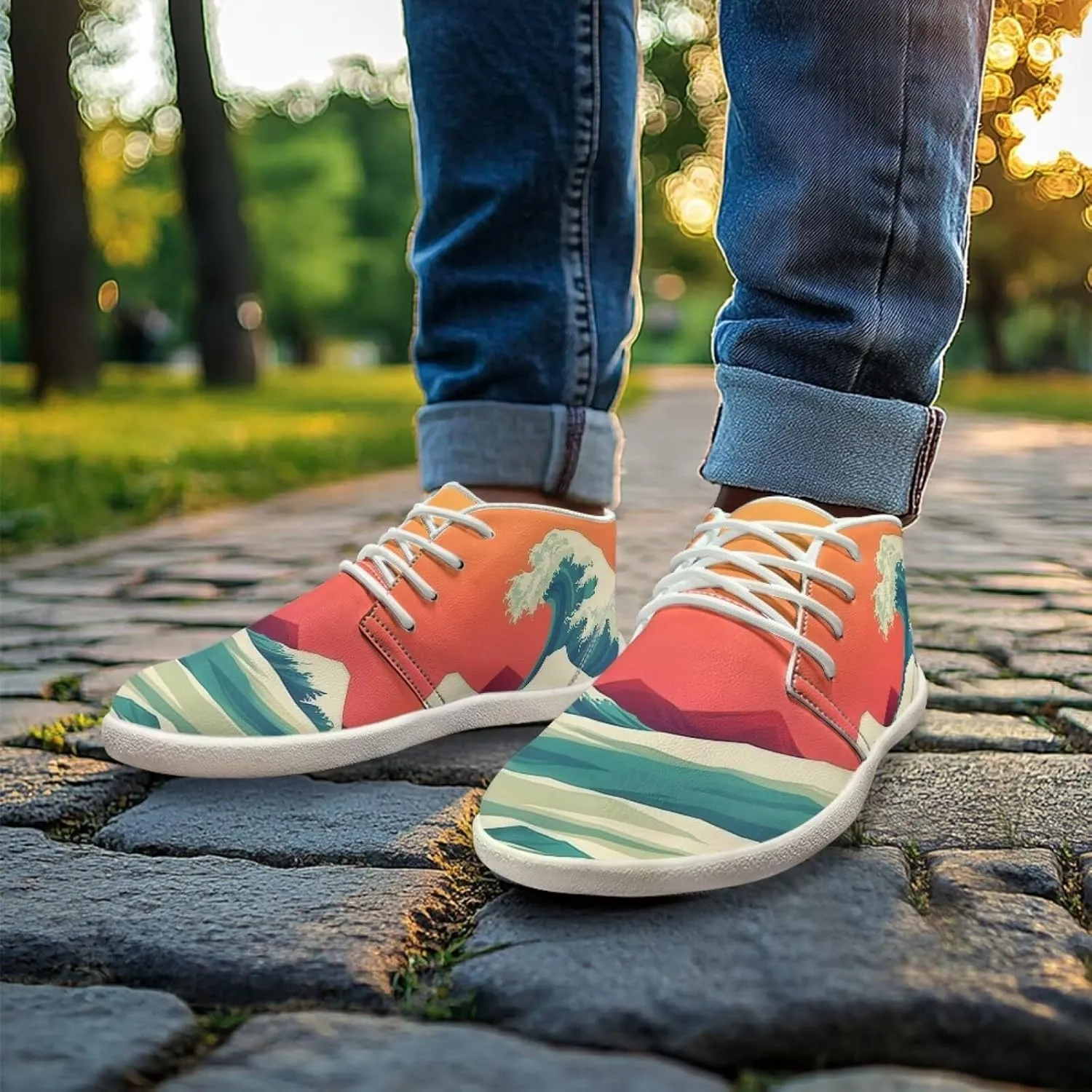 Coloranimal Barefoot Shoes Women Walking Shoes Wide Toe Box Shoes Travel Shoes Flats Comfortable Womens Athletic Shoes