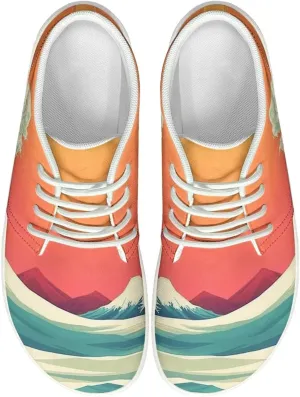Coloranimal Barefoot Shoes Women Walking Shoes Wide Toe Box Shoes Travel Shoes Flats Comfortable Womens Athletic Shoes