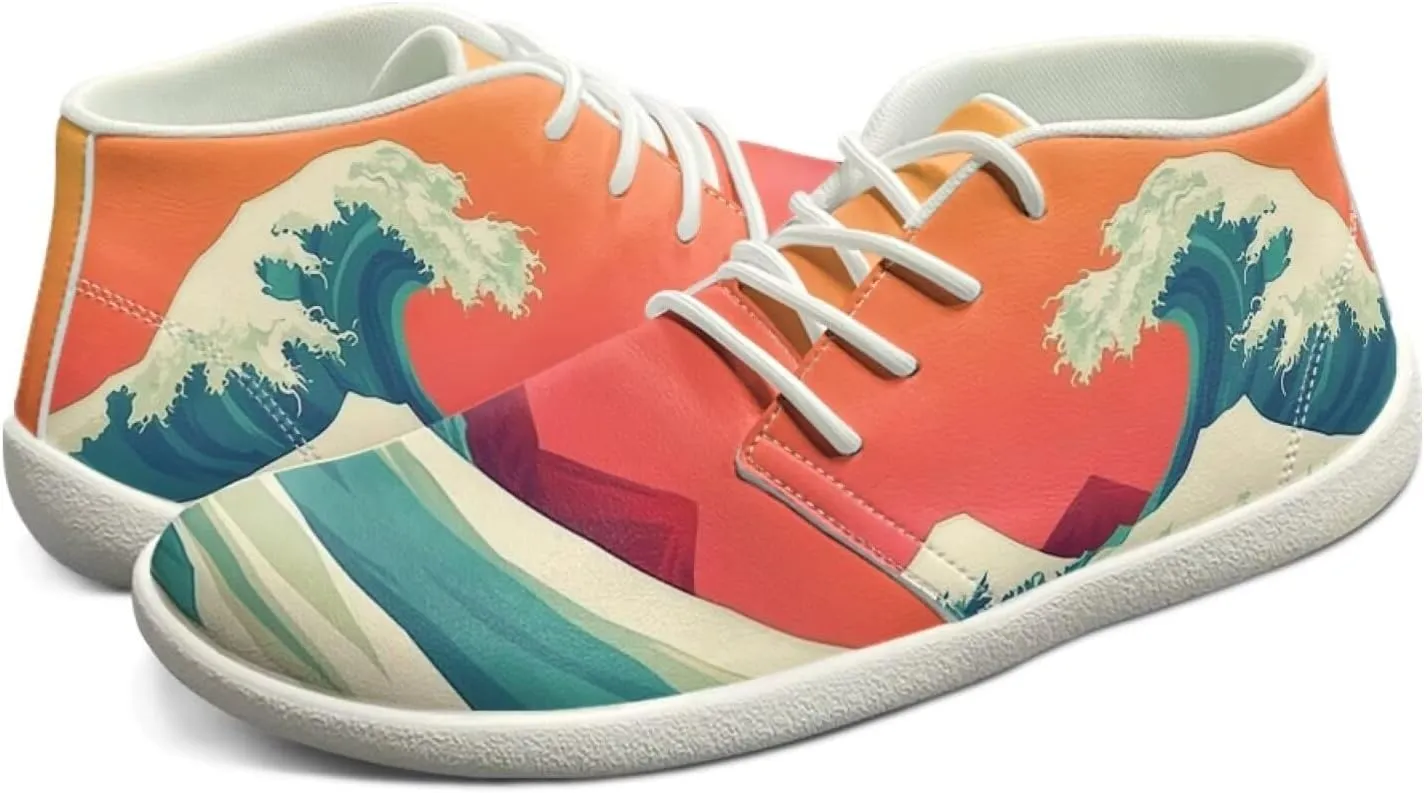Coloranimal Barefoot Shoes Women Walking Shoes Wide Toe Box Shoes Travel Shoes Flats Comfortable Womens Athletic Shoes