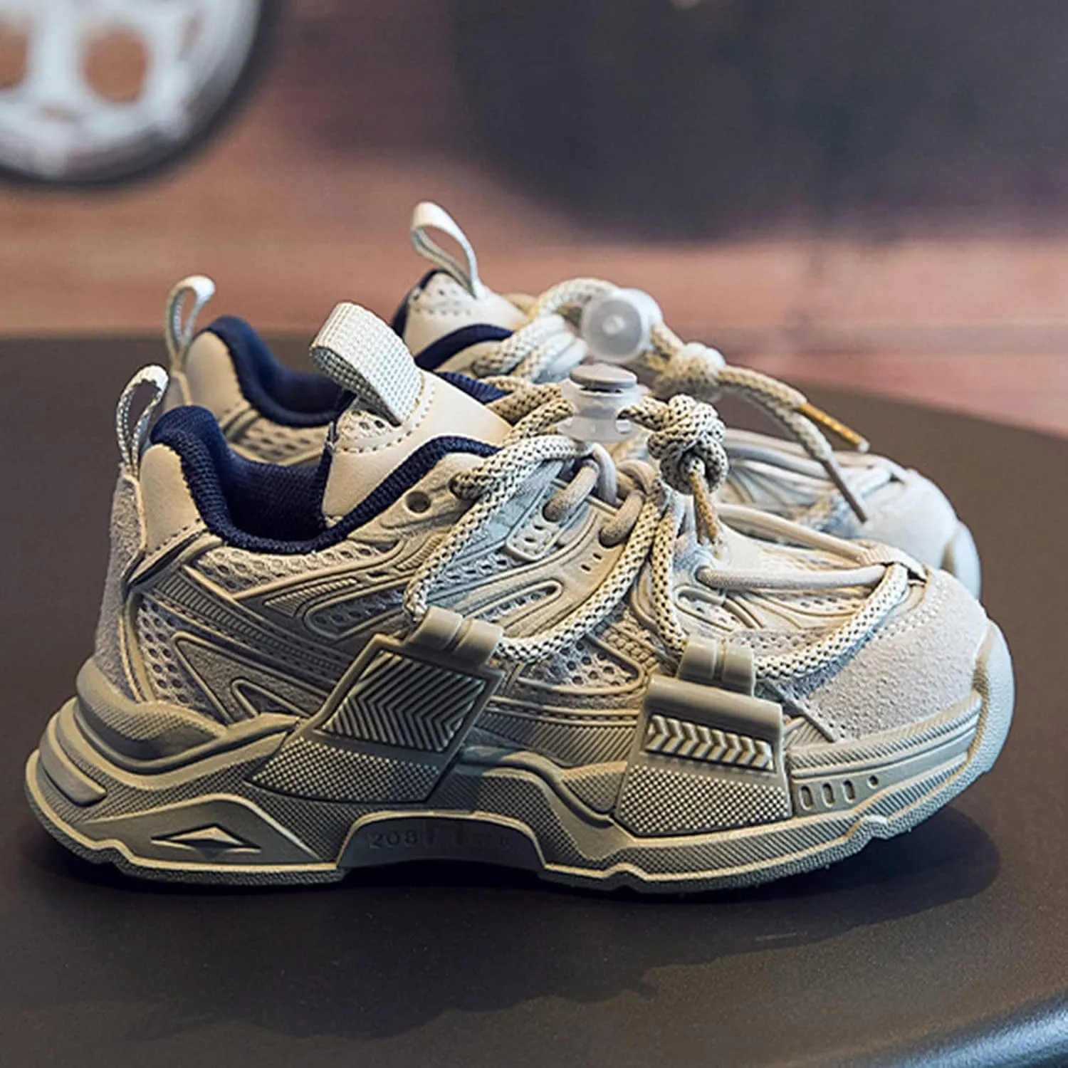 Infant Baby Shoes Fashion Children Sports Shoes Thick Soles Non Slip Breathable Solid Tied Canvas Shoes