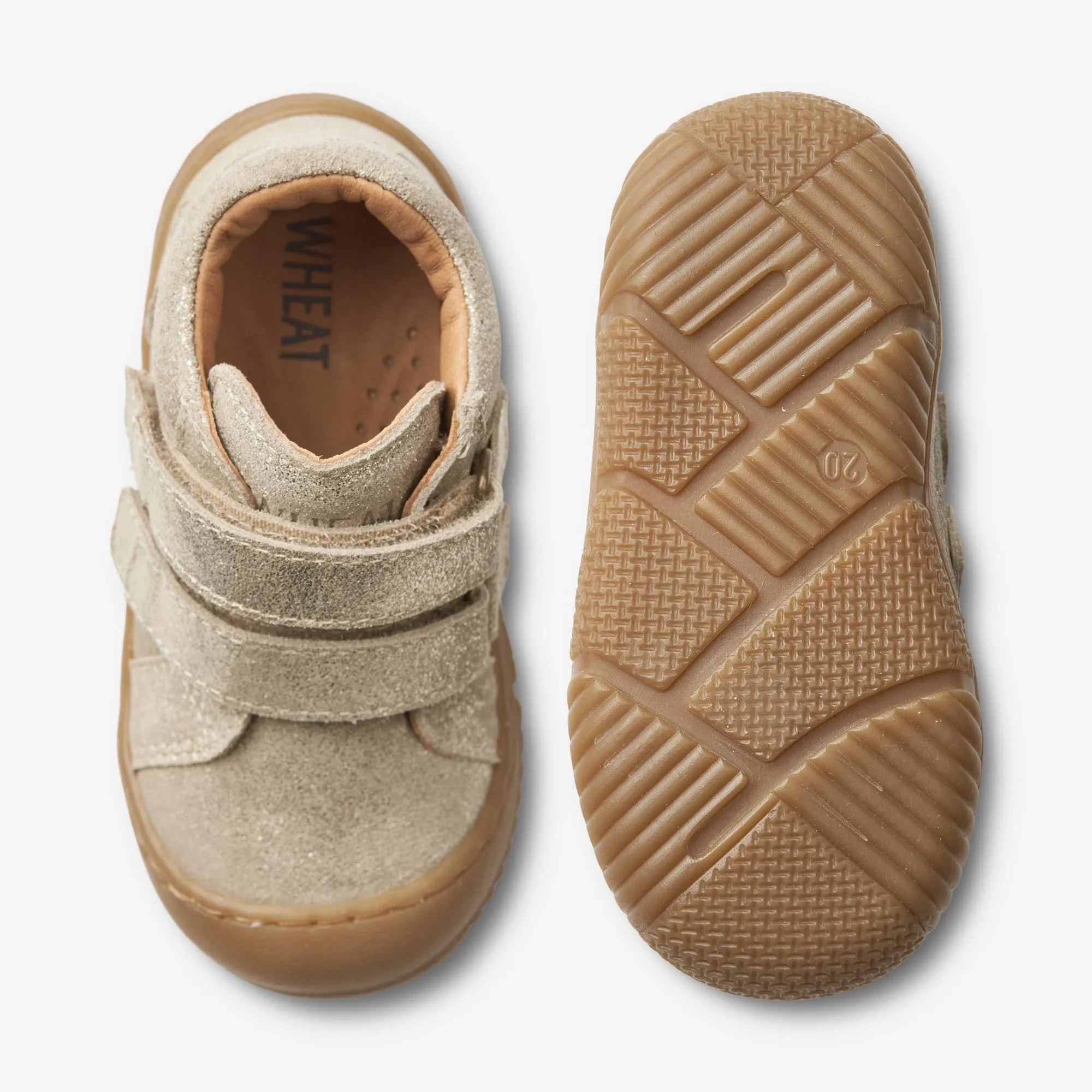 Ivalo Double Velcro Shine | Baby - grey