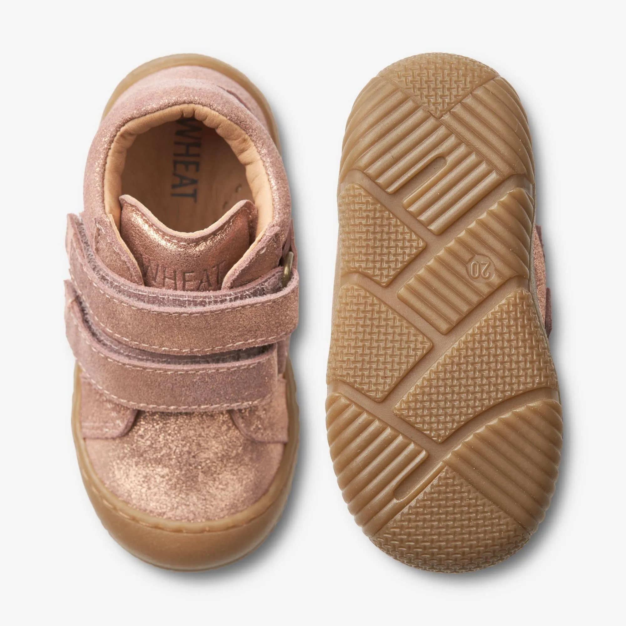 Ivalo Double Velcro Shine | Baby - rose