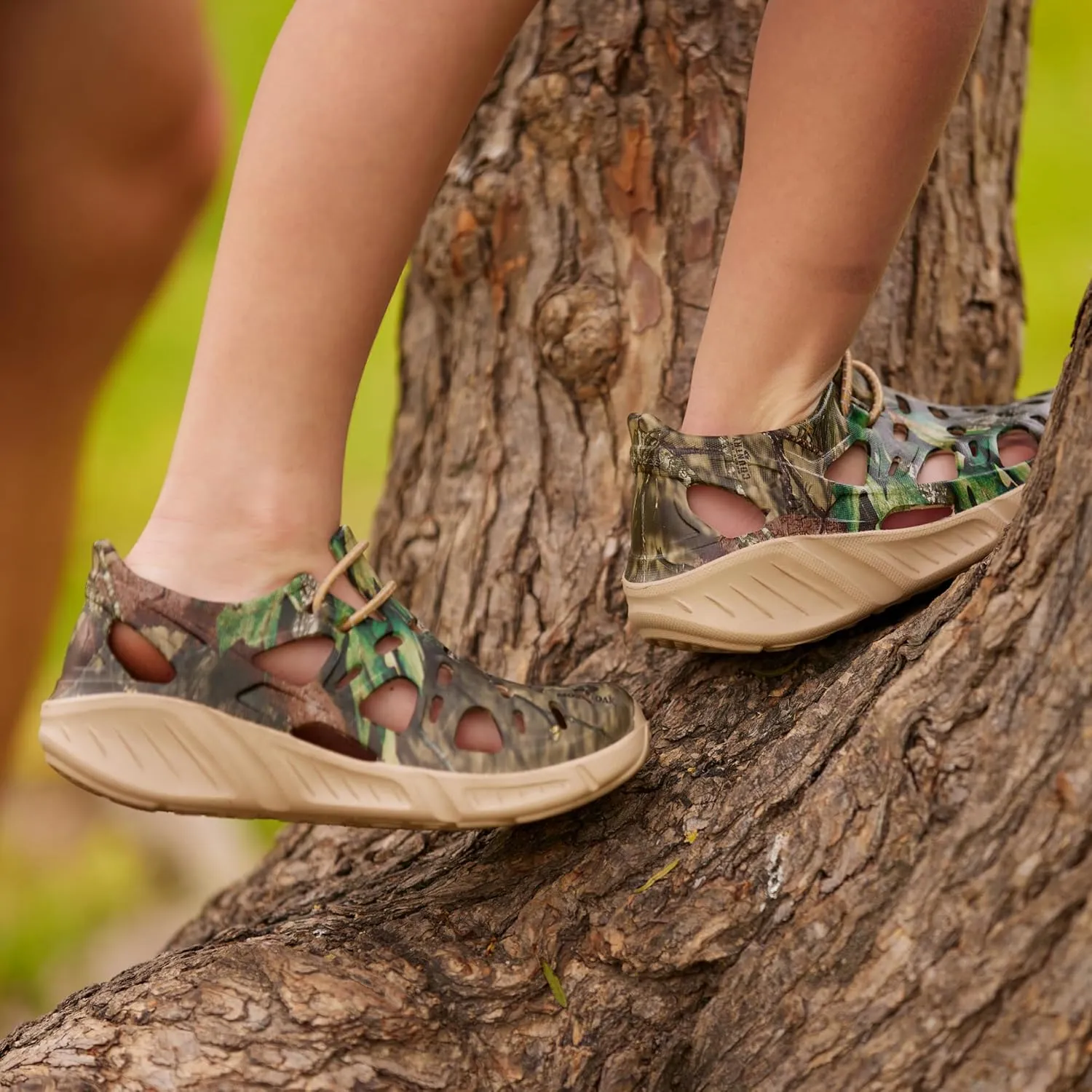 Joybees Kids Hiking Trekking Walking Shoes for Boys and Girls, Athletic Slip On, Water Resistant