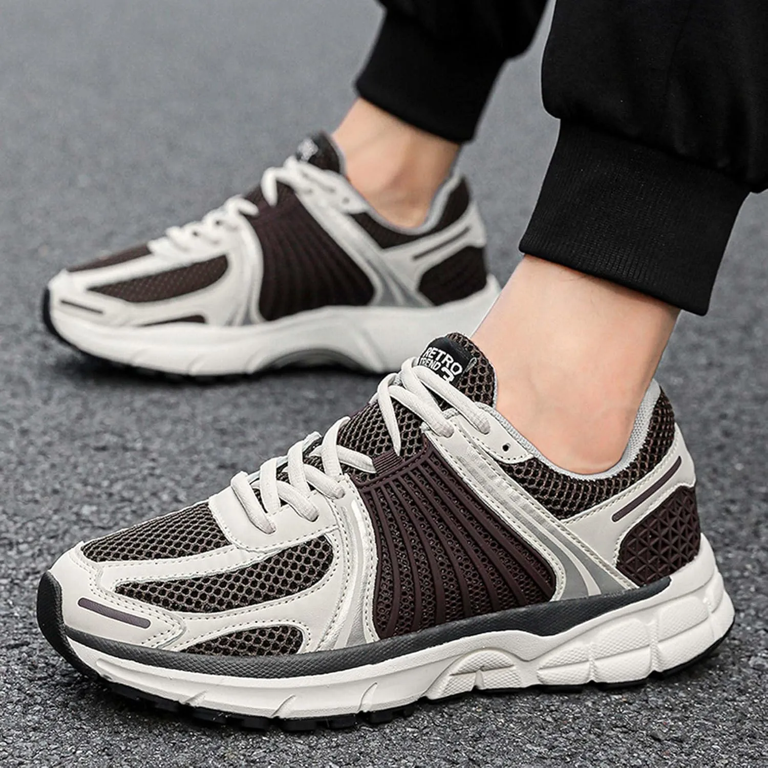 Men's Classic Lightweight Breathable Leisure Travel Hiking Shoes