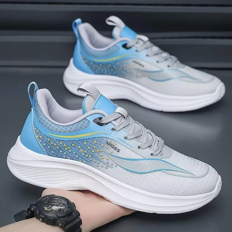 Men's Plus Size Running Shoes Breathable Lightweight Walking Shoes Workout Sport Sneakers Shoes