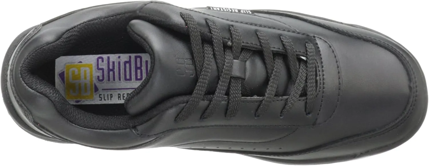 Skidbuster 5075 Women's Leather Slip Resistant Athletic Shoe