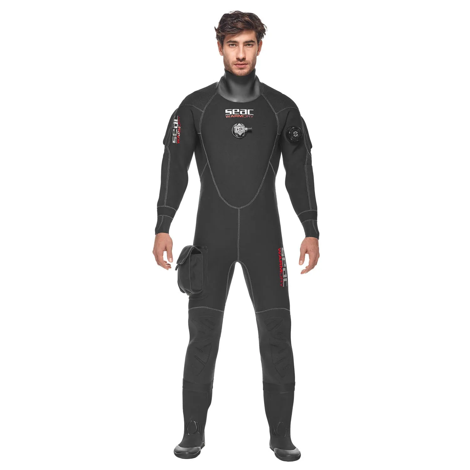 Used Seac Men's 4mm Warmdry Neoprene Dry Suit - XXX-Large
