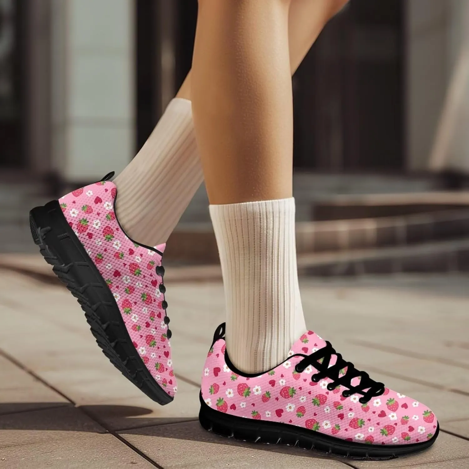 Women's Sneakers Casual Lightweight Running Shoes Walking Footwear