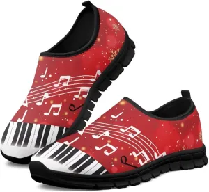 Women's Walking Workout Shoes Causal Outdoor Running Hiking Shoes Exercise Slip-On Non-Slip Sneaker for Women US 5.5-11.5