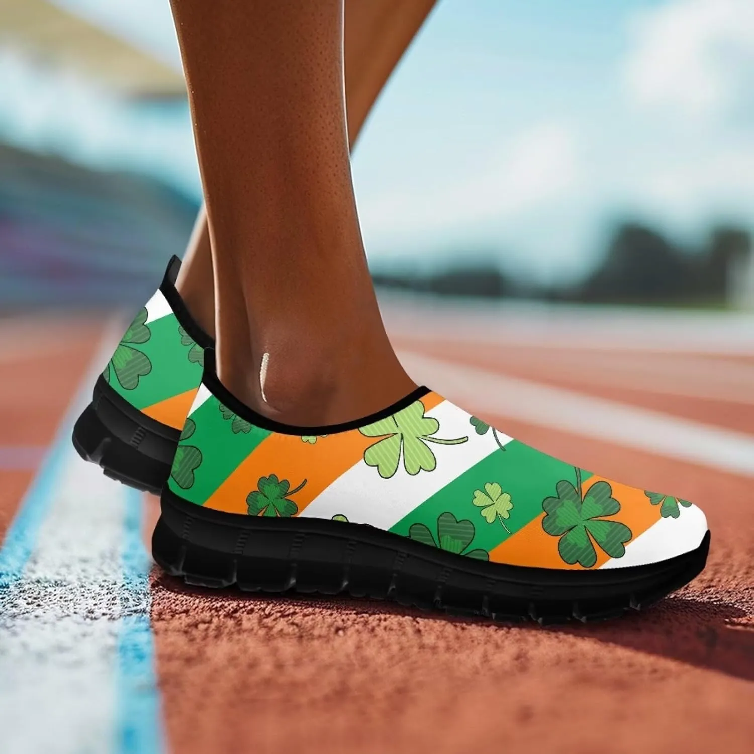 Women's Walking Workout Shoes Causal Outdoor Running Hiking Shoes Exercise Slip-On Non-Slip Sneaker for Women US 5.5-11.5