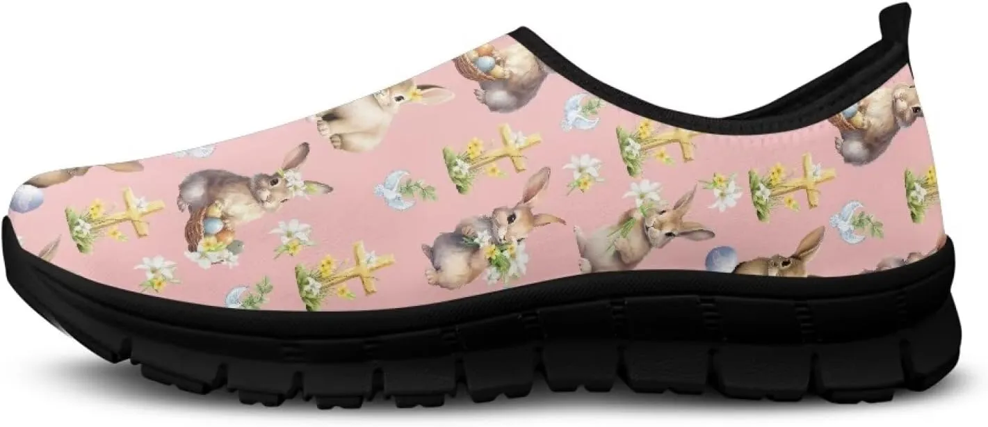 Women's Walking Workout Shoes Causal Outdoor Running Hiking Shoes Exercise Slip-On Non-Slip Sneaker for Women US 5.5-11.5