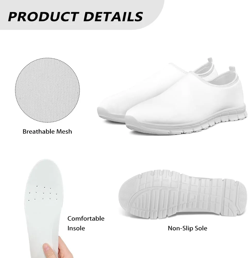 Women's Walking Workout Shoes Causal Outdoor Running Hiking Shoes Exercise Slip-On Non-Slip Sneaker for Women US 5.5-11.5